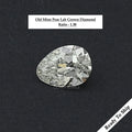 3.53 CT Old Mine Pear Lab Grown Loose diamond