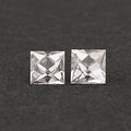 French Cut Lab Grown Diamond Matching Pair