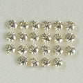 Yellow Round Cut Lab Grown Diamond