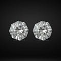 Octagon Shape Lab Diamond Loose Pair