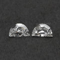 Half Moon Loose Diamond Pairs