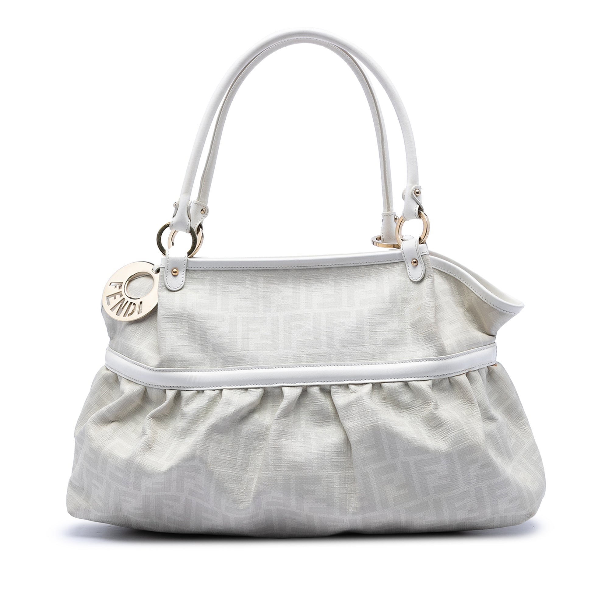 Large Zucca Coated Canvas Chef Shoulder Bag