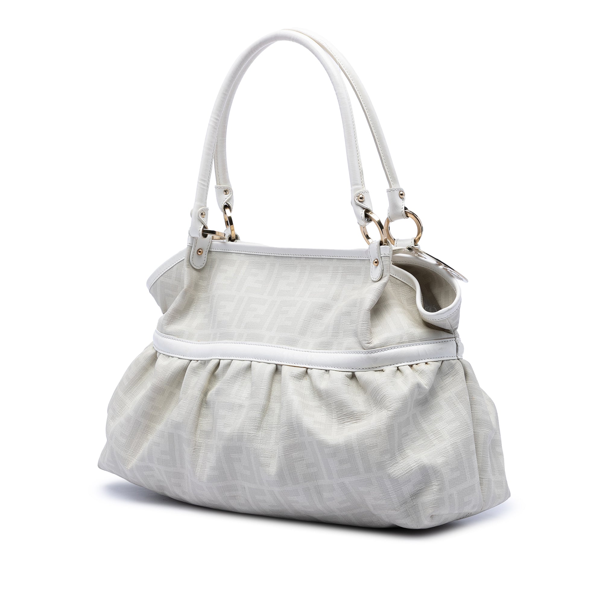 Large Zucca Coated Canvas Chef Shoulder Bag