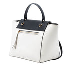Mini Bicolor Grained Calfskin Belt Bag