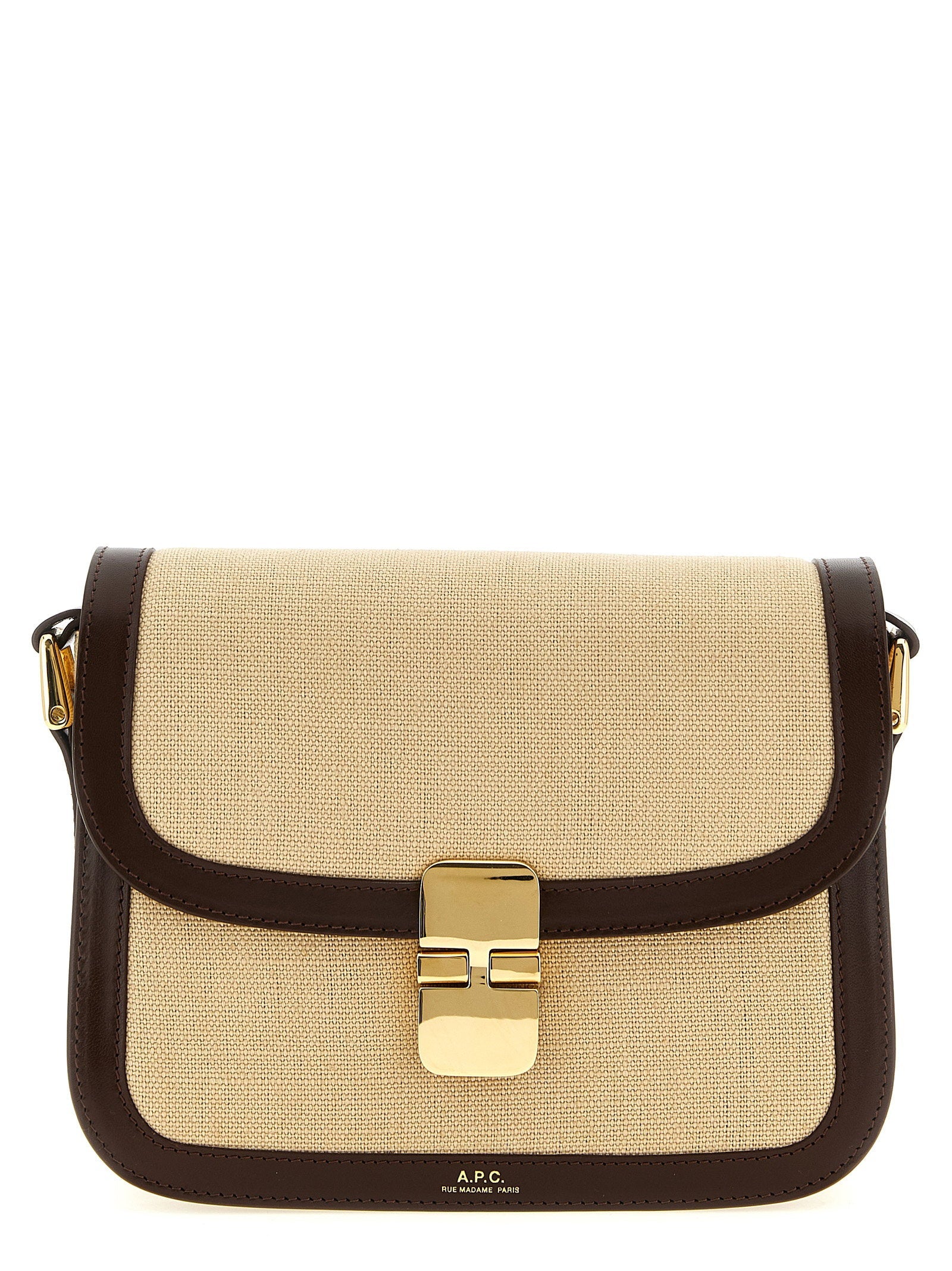 A.p.c. Crossbody Bag — Cream