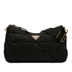 Large Padded Re Nylon Crossbody