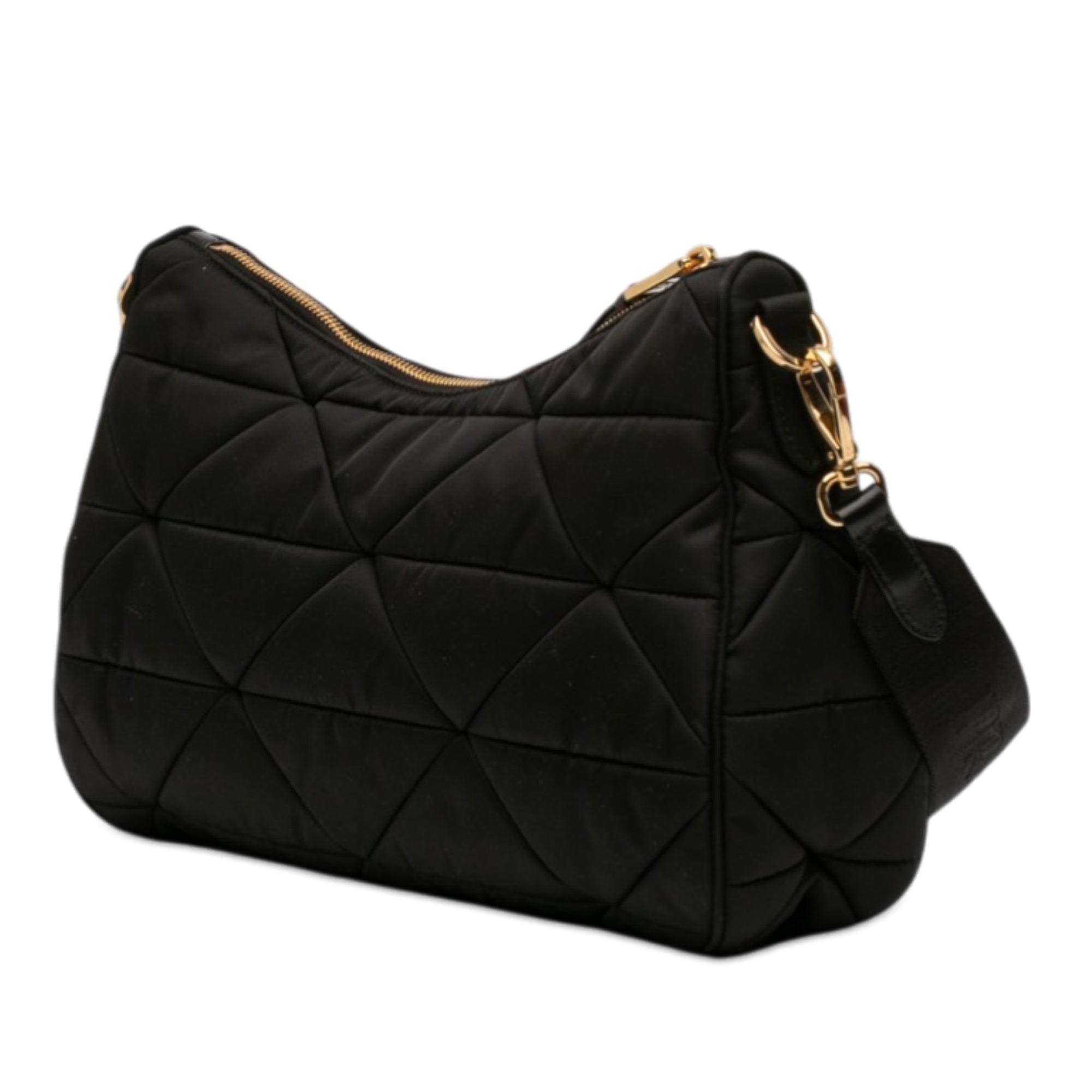 Large Padded Re Nylon Crossbody