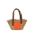 Small Raffia Basket Tote