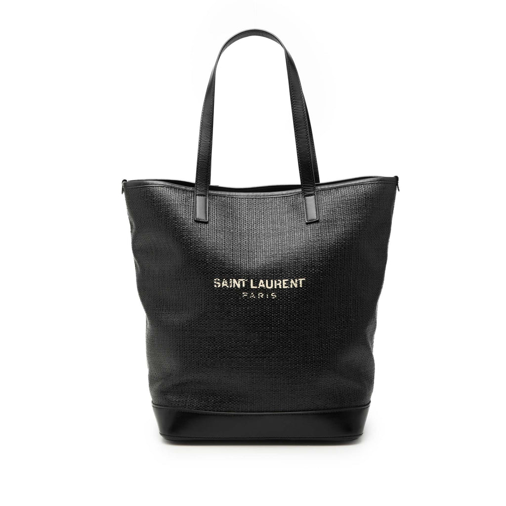 Raffia Teddy Shopping Tote