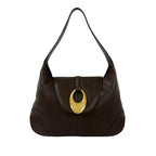 Leather Front Ring Hobo