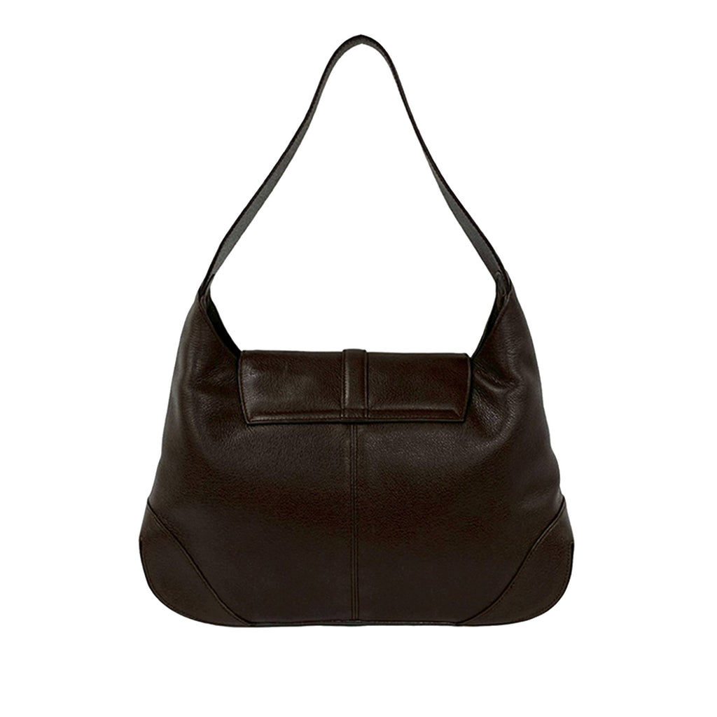 Leather Front Ring Hobo
