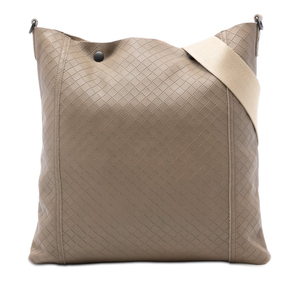 Leather Intrecciomirage Crossbody