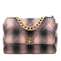 Large Cotton Check 19 Flap