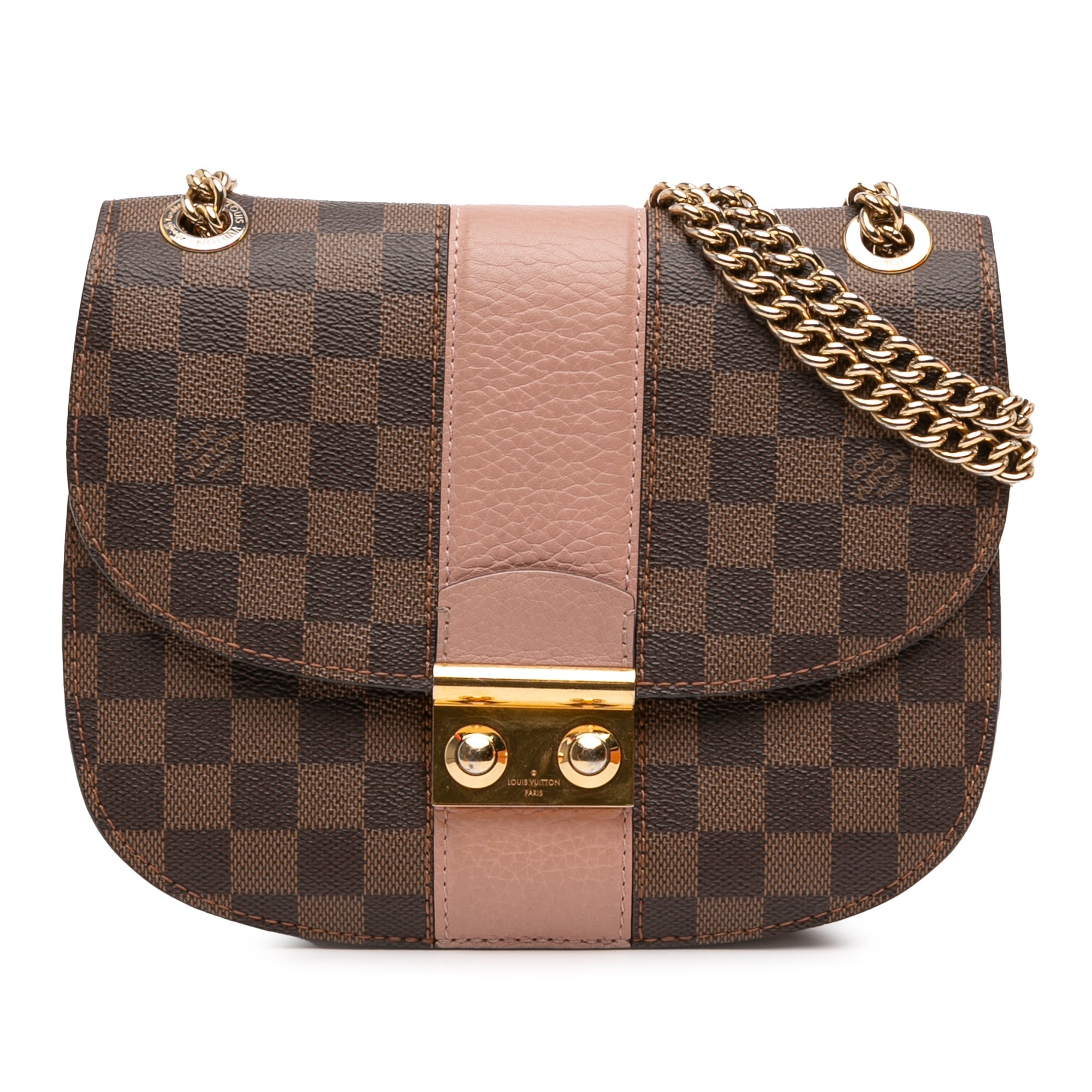 Damier Ebene Cuir Taurillon Wight
