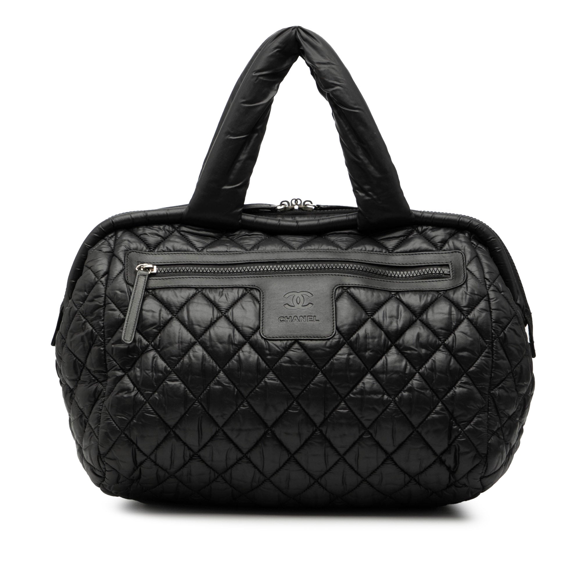 Quilted Nylon Coco Cocoon Bowling Bag