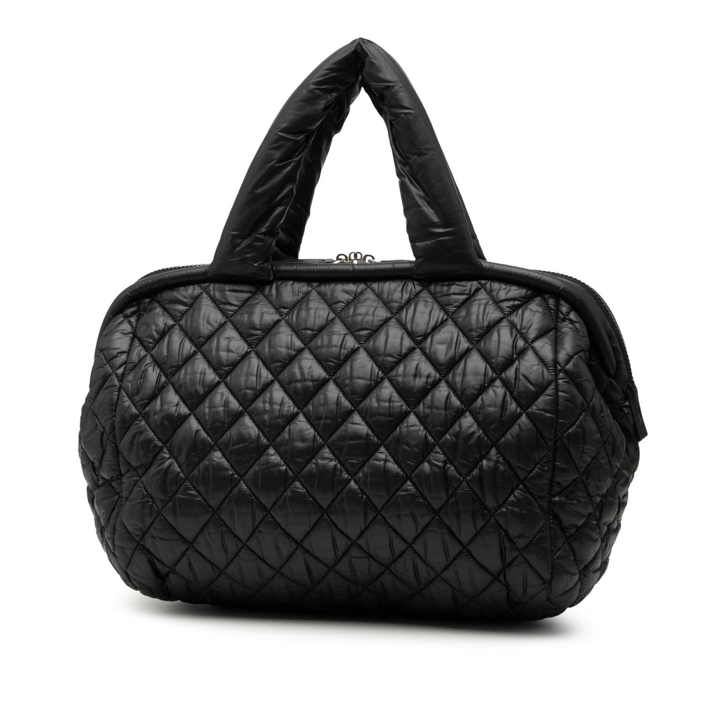 Quilted Nylon Coco Cocoon Bowling Bag