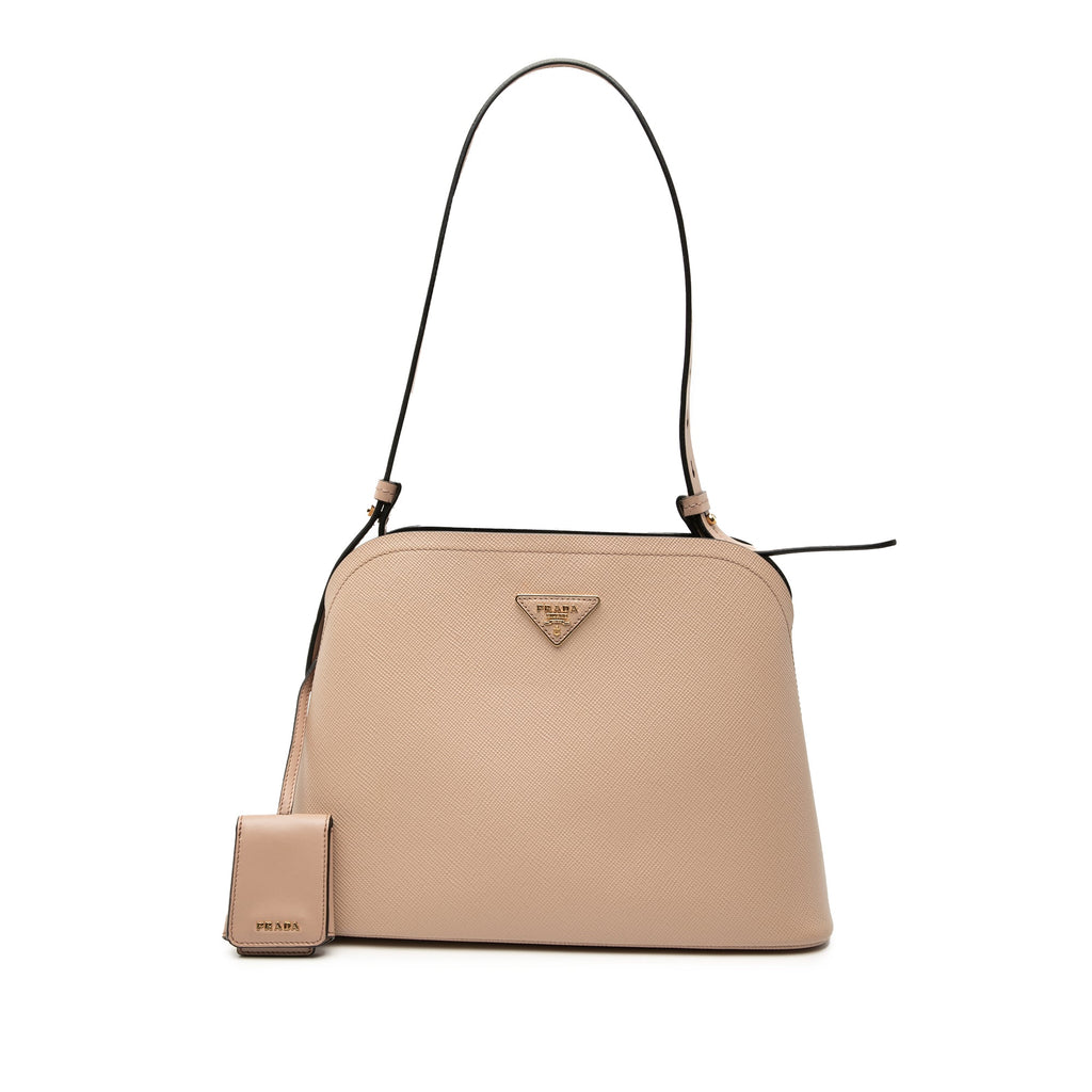 Small Saffiano Cuir Matinee Satchel