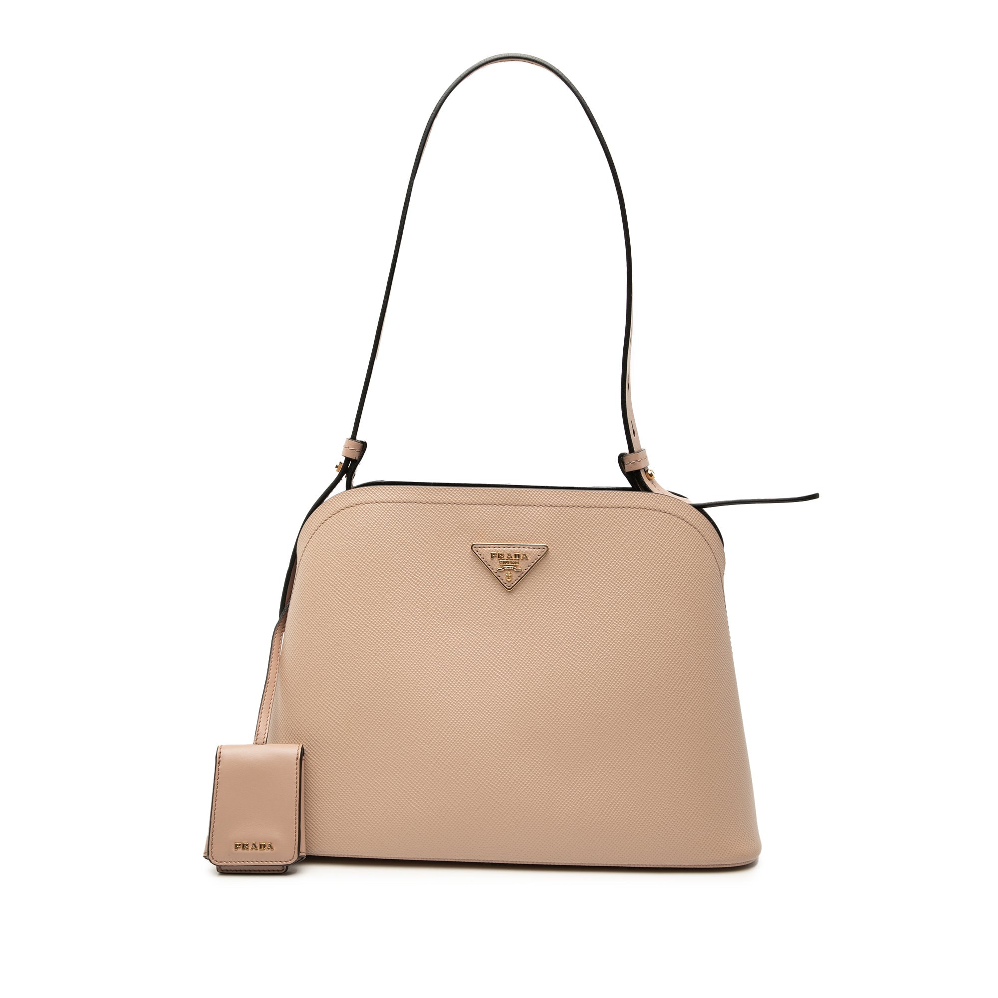 Small Saffiano Cuir Matinee Satchel