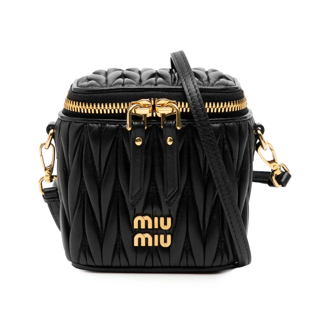 Micro Matelasse Nappa Vanity Crossbody