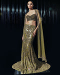 The Green Darian Lehenga Set By KYNAH, Luxury Indian Fashion & Bridal Wear