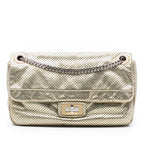 Medium Reissue Perforated Calfskin Drill Flap