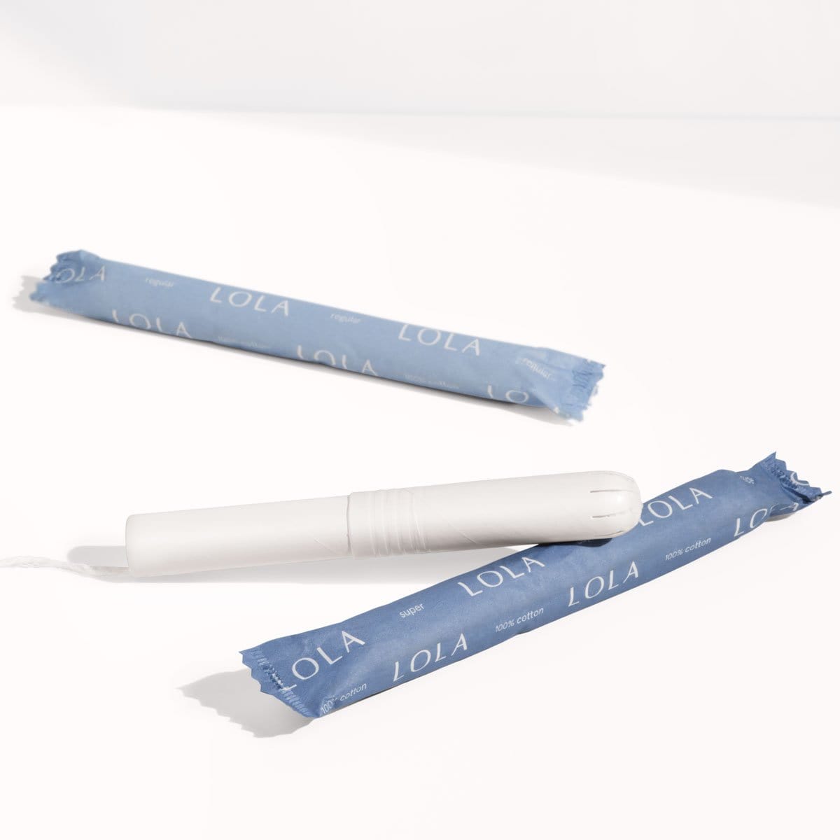 Cardboard applicator tampons: 3-month supply By LOLA