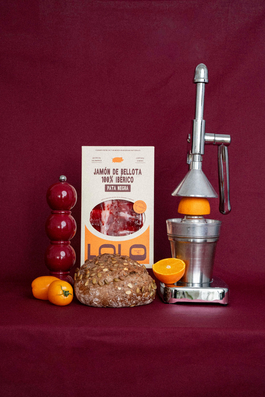 Jamón de Bellota Pata Negra 100% Ibérico | Cortado a Cuchillo 80g