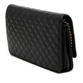 Quilted Lambskin Crest Wallet On Chain