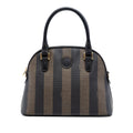 Pequin Coated Canvas Dome Satchel