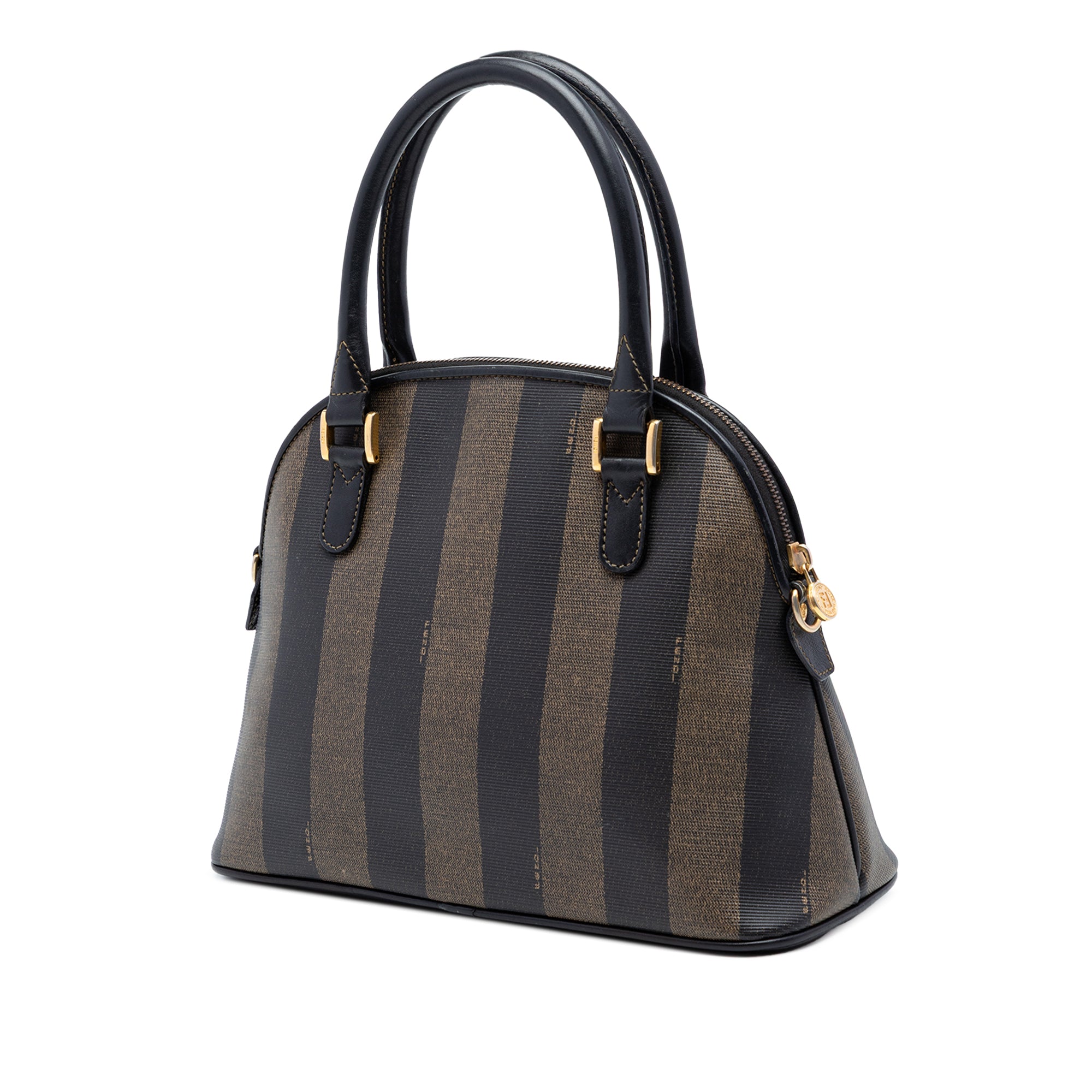 Pequin Coated Canvas Dome Satchel