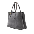 Medium Scamosciato Double Satchel