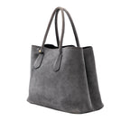 Medium Scamosciato Double Satchel