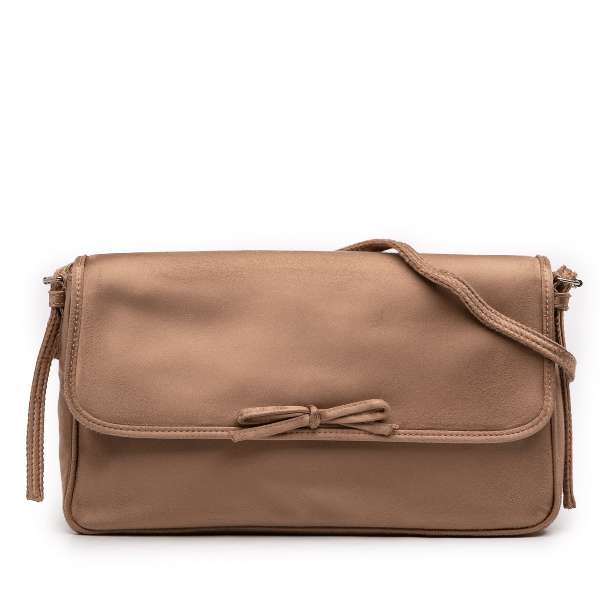 Distressed Satin Leopolda Pochette