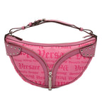 Canvas Gothic Logo Repeat Handbag