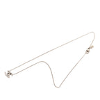CC Brass and Strass Pendant Necklace