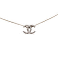 CC Brass and Strass Pendant Necklace