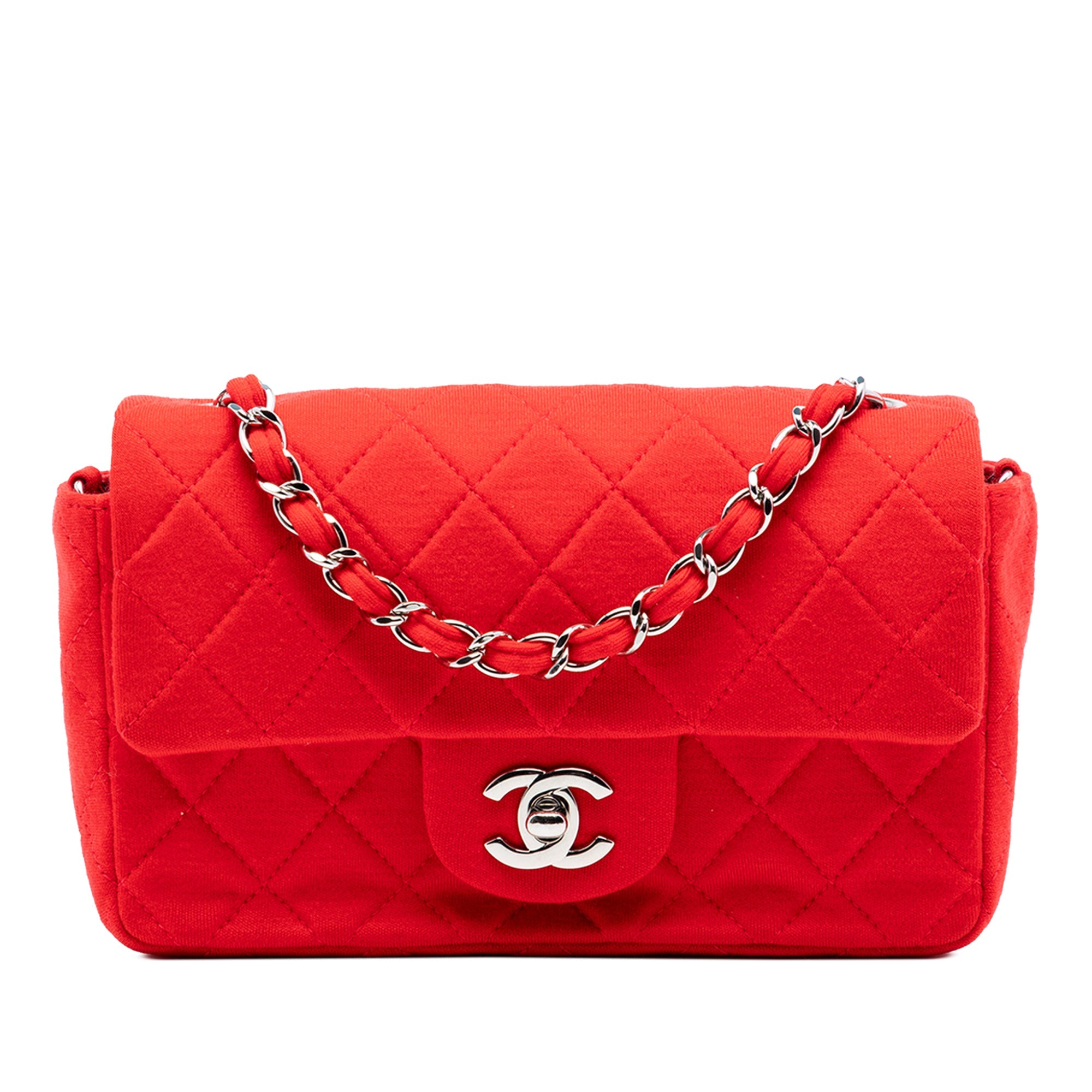 Mini Rectangular Classic Jersey Single Flap