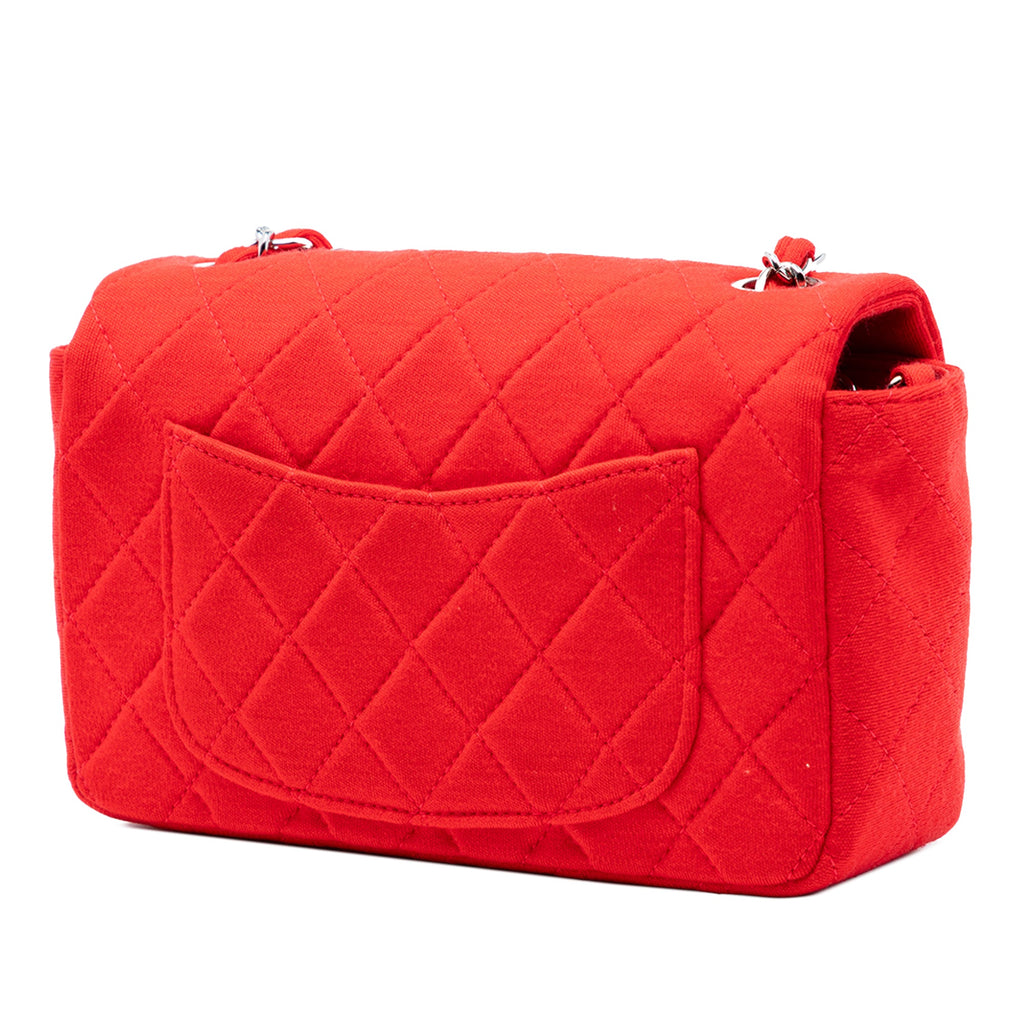 Mini Rectangular Classic Jersey Single Flap