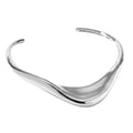 Silver Luma Choker - Aviva Collection
