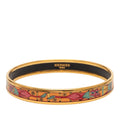 Narrow Animal Motif Enamel Bangle 62