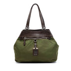 Tessuto and Leather Tote