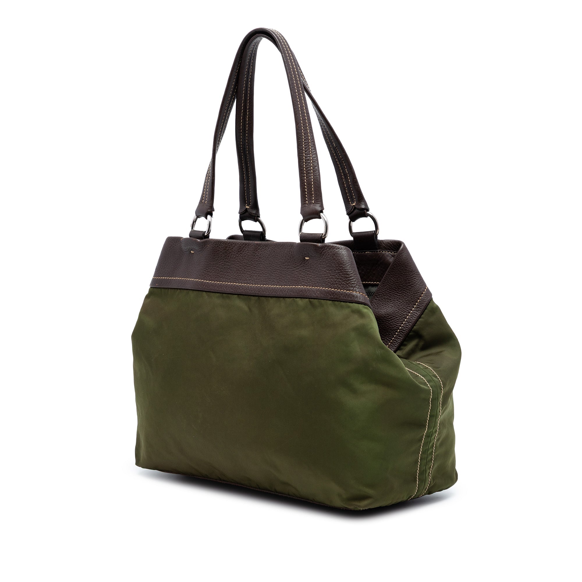 Tessuto and Leather Tote