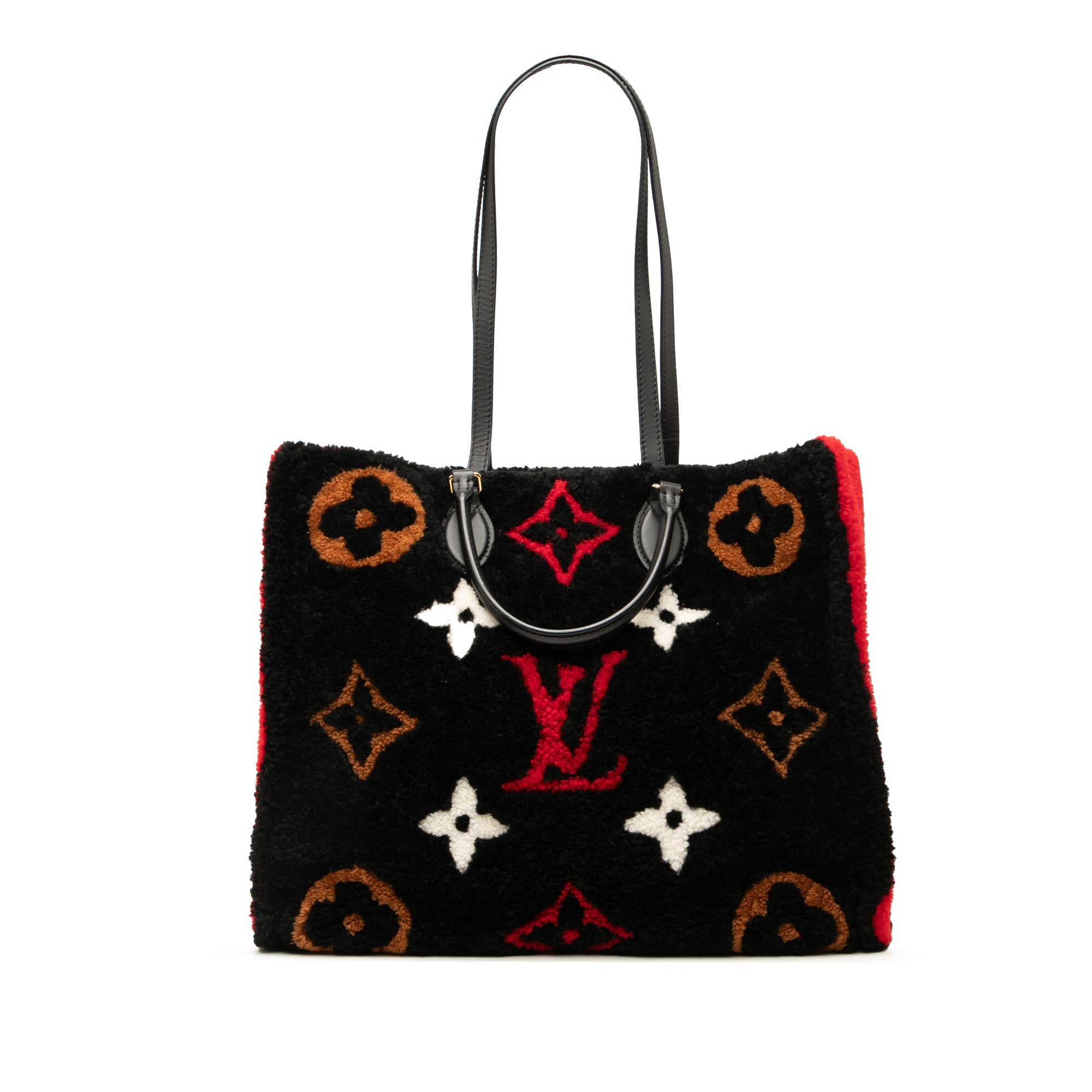 Monogram Giant Shearling Teddy Onthego GM
