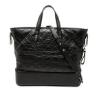 Large Aged Calfskin Gabrielle Shopping Tote