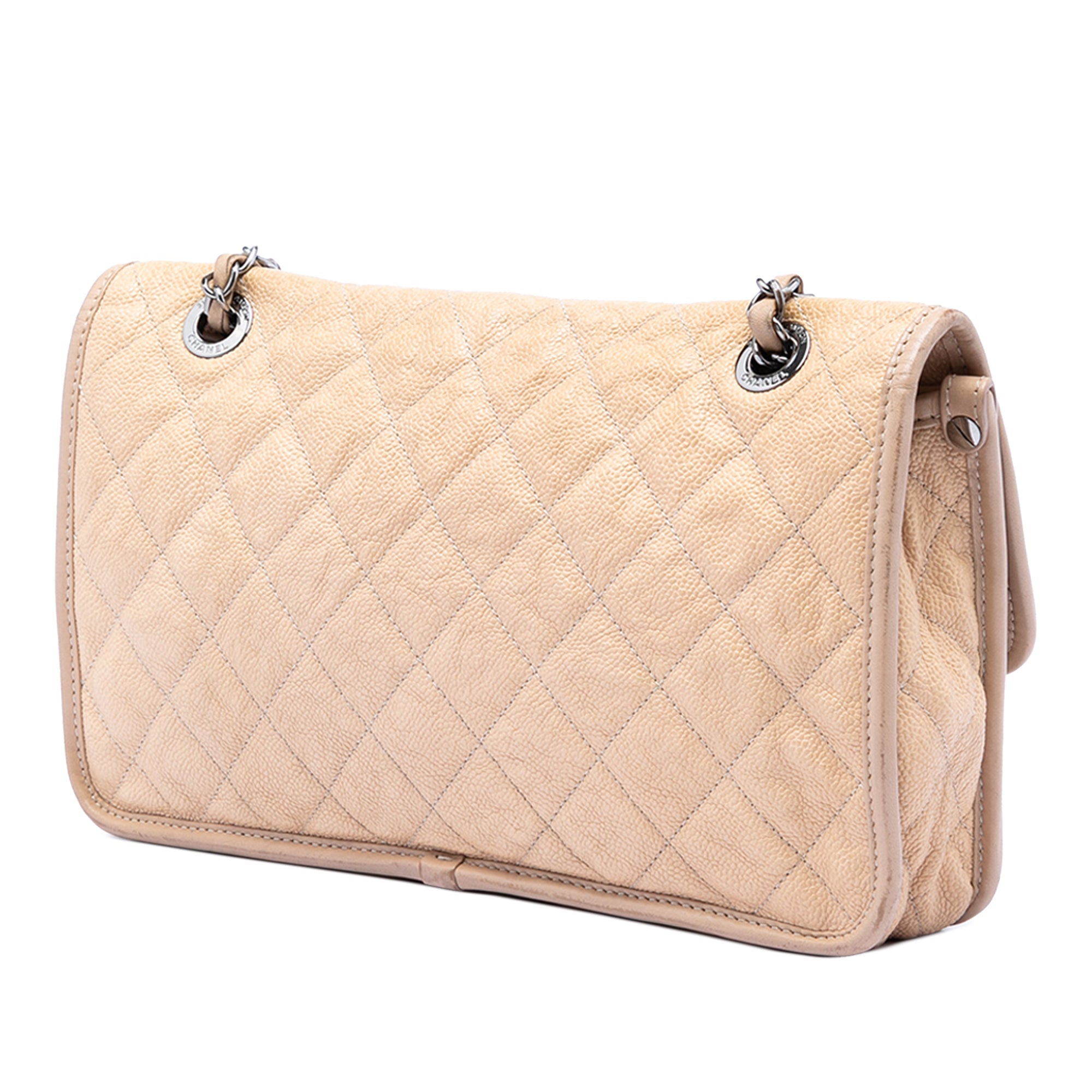 Medium Caviar French Riviera Flap