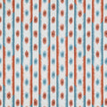 La Fortuna Fabric Blue Red By Sister Parish Design