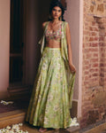 Blossom Cape Sharara Set By KYNAH, Luxury Indian Fashion & Bridal Wear