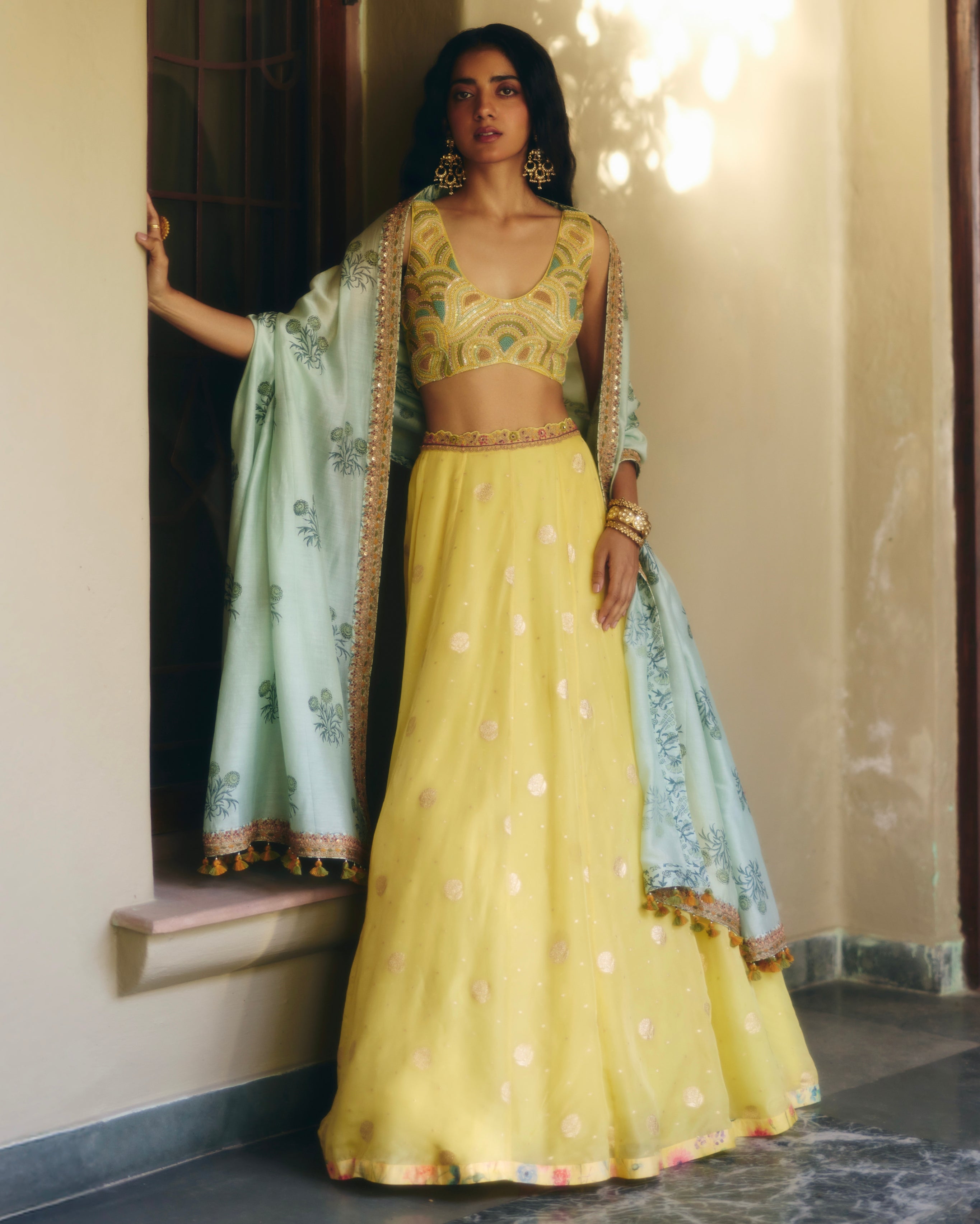Love Is A Garden Lehenga Set By KYNAH, Luxury Indian Fashion & Bridal Wear