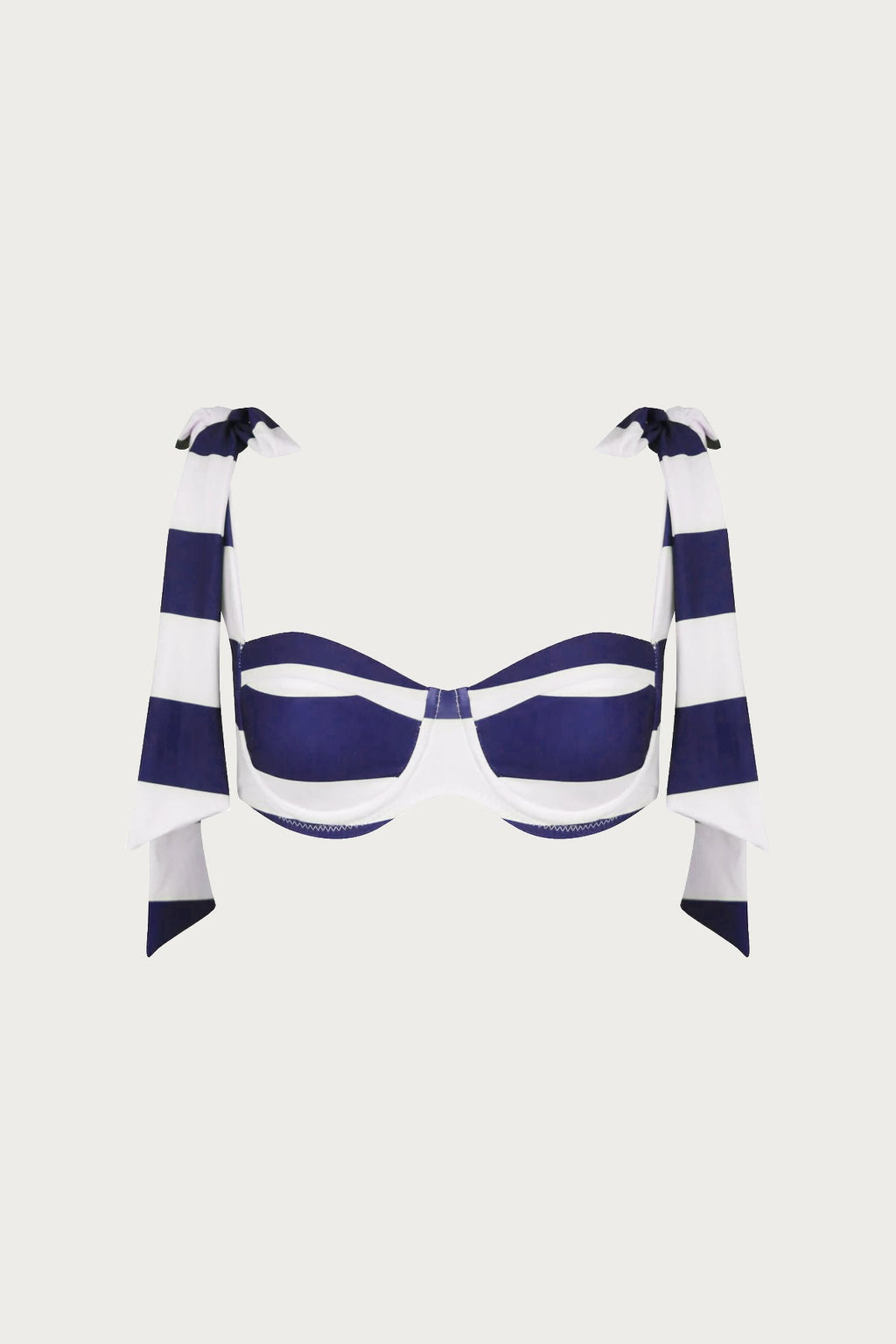 The Lady Bra (Navy/Cream Stripe)