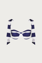 The Lady Bra (Navy/Cream Stripe)